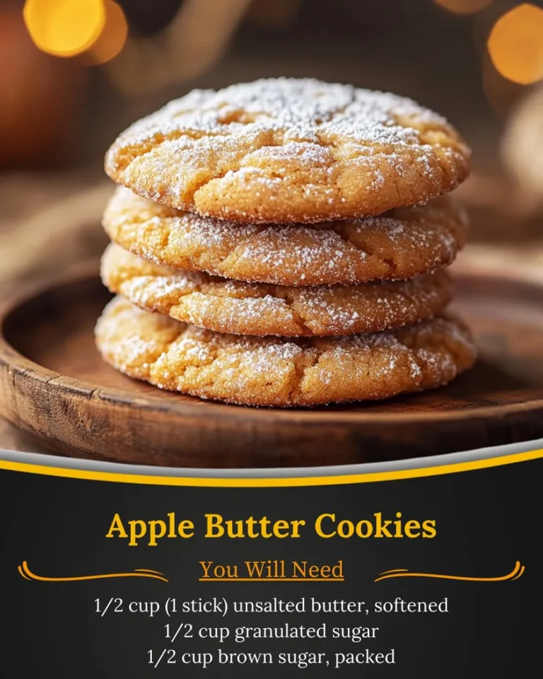Delicious Homemade Apple Butter Cookies Recipe You’ll Love
