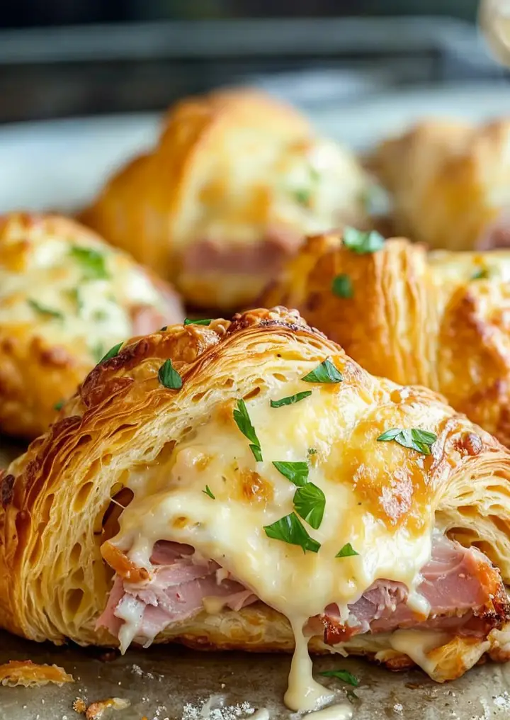 Delicious Baked Ham and Cheese Croissants for Any Occasion