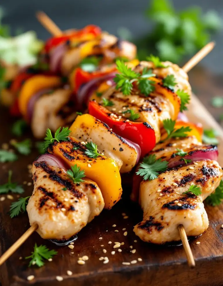 Best Chicken Kabob Marinade – Easy, Flavorful, Ready in 30 Minutes