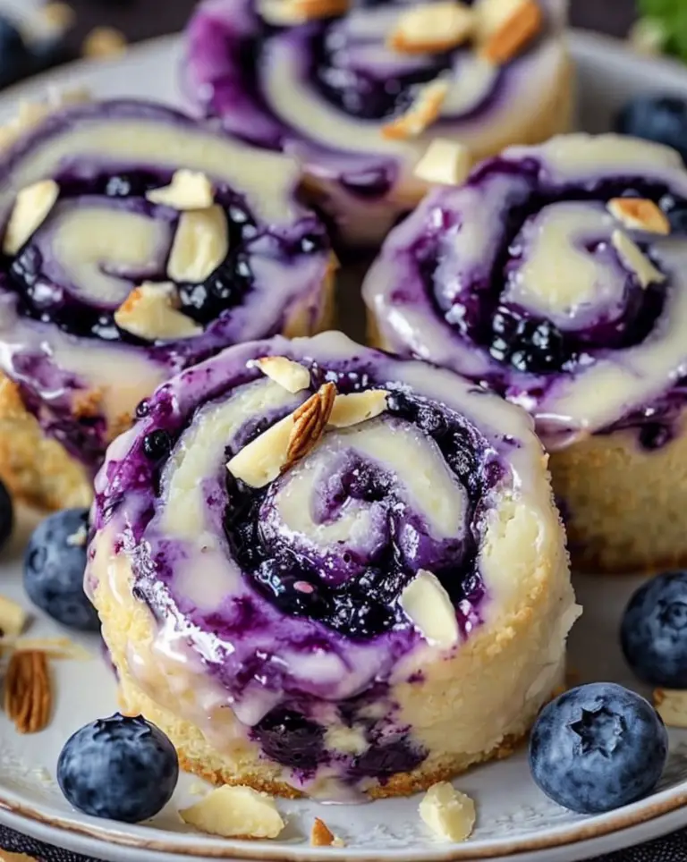 Indulge in Blueberry Cheesecake Heaven Rolls for Dessert Bliss