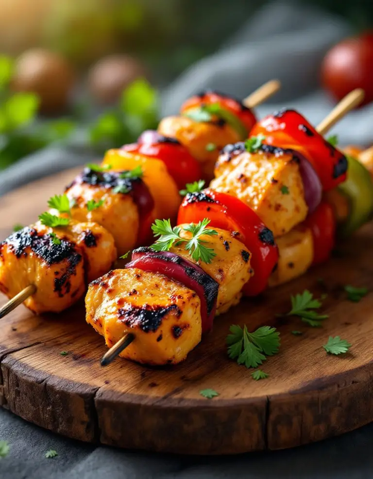 Easy Brochettes de Poulet au Paprika – Ready in 30 Minutes