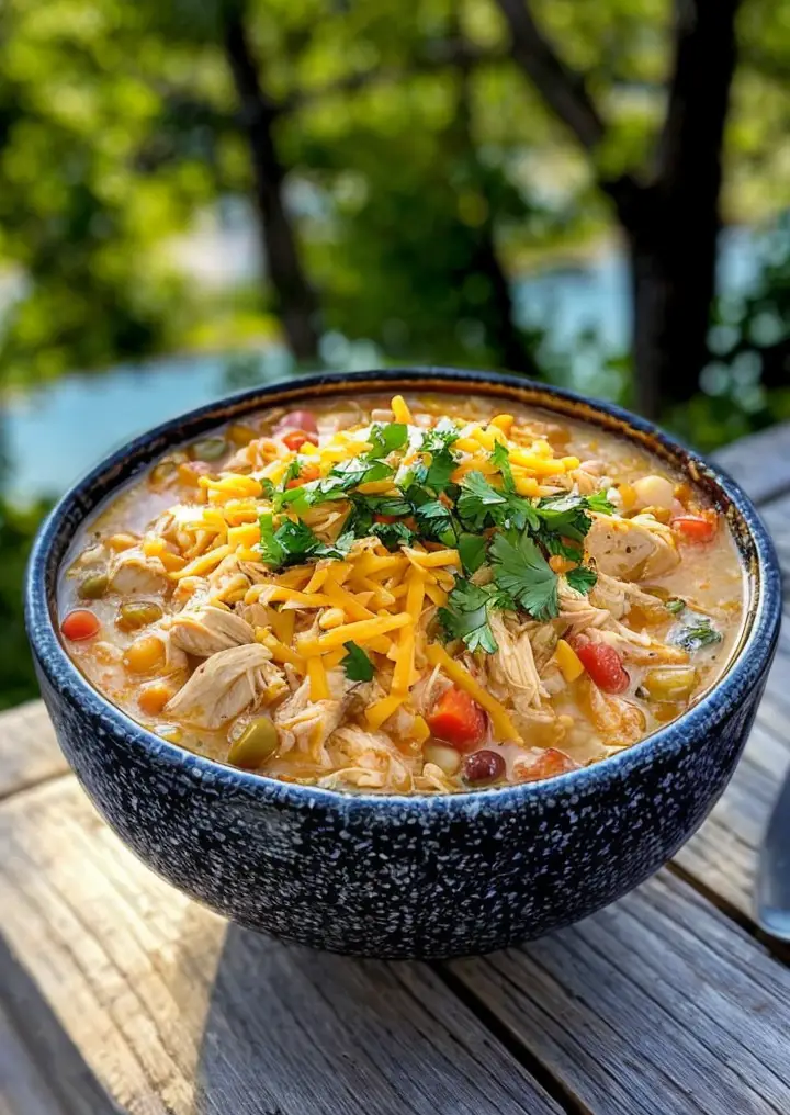 Delicious Cajun White Chicken Chili for a Cozy Meal