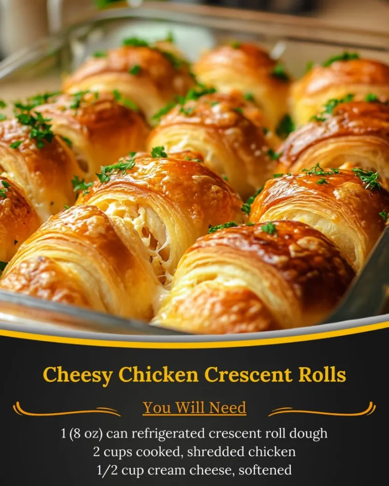 Delicious Cheesy Chicken Crescent Rolls for Quick Weeknight Dinners