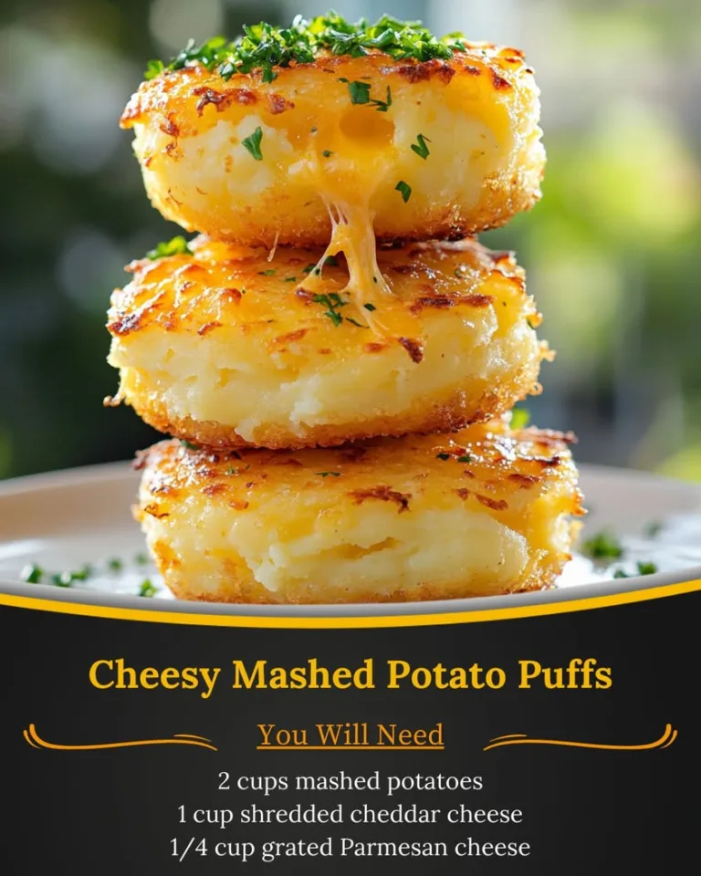 Deliciously Cheesy Mashed Potato Puffs for Your Next Feast