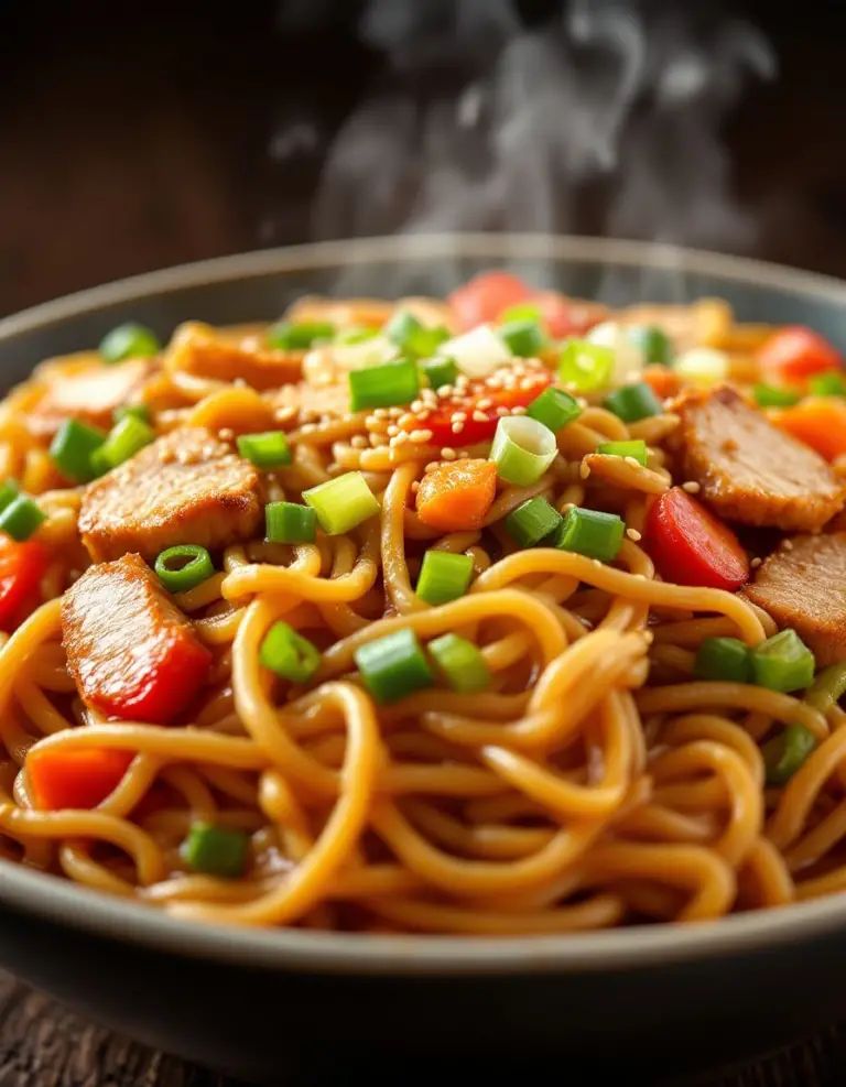 Quick Chicken Teriyaki Noodles – Ready in 30 Minutes