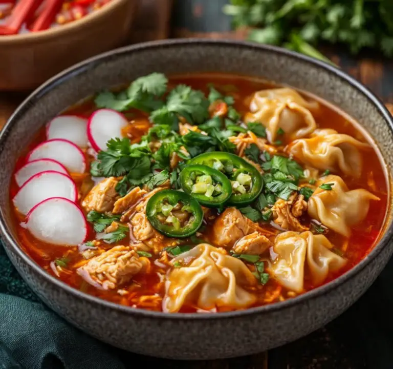 Delicious Chicken Wonton Soup Recipe for Warm Comfort Food