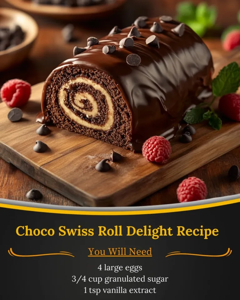 Indulge in Incredibly Delightful Choco Swiss Roll Recipe