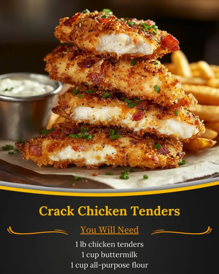 Irresistible Crack Chicken Tenders: A Deliciously Easy Recipe