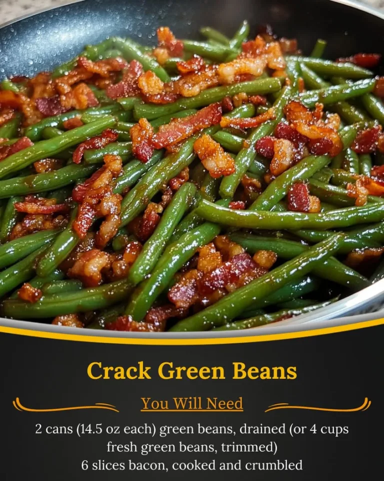 Deliciously Crunchy Crack Green Beans Recipe for Your Table