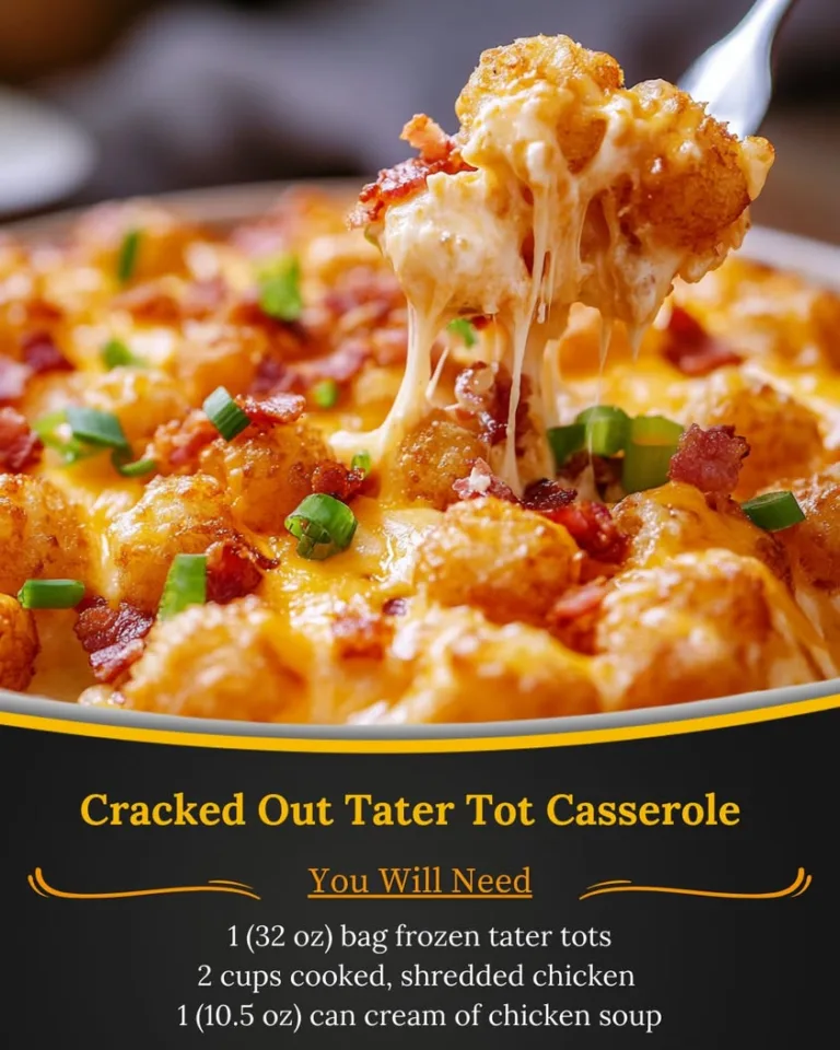 Delicious Cracked Out Tater Tot Casserole Recipe to Savor