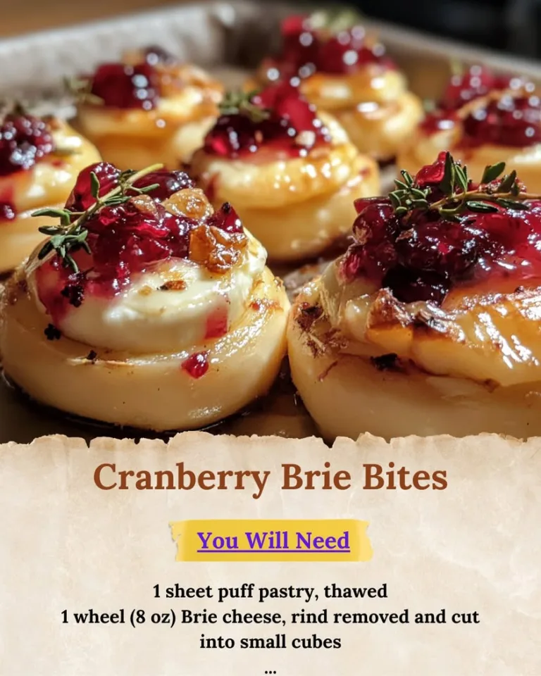 Delicious Cranberry Brie Bites Perfect for Your Holiday Table