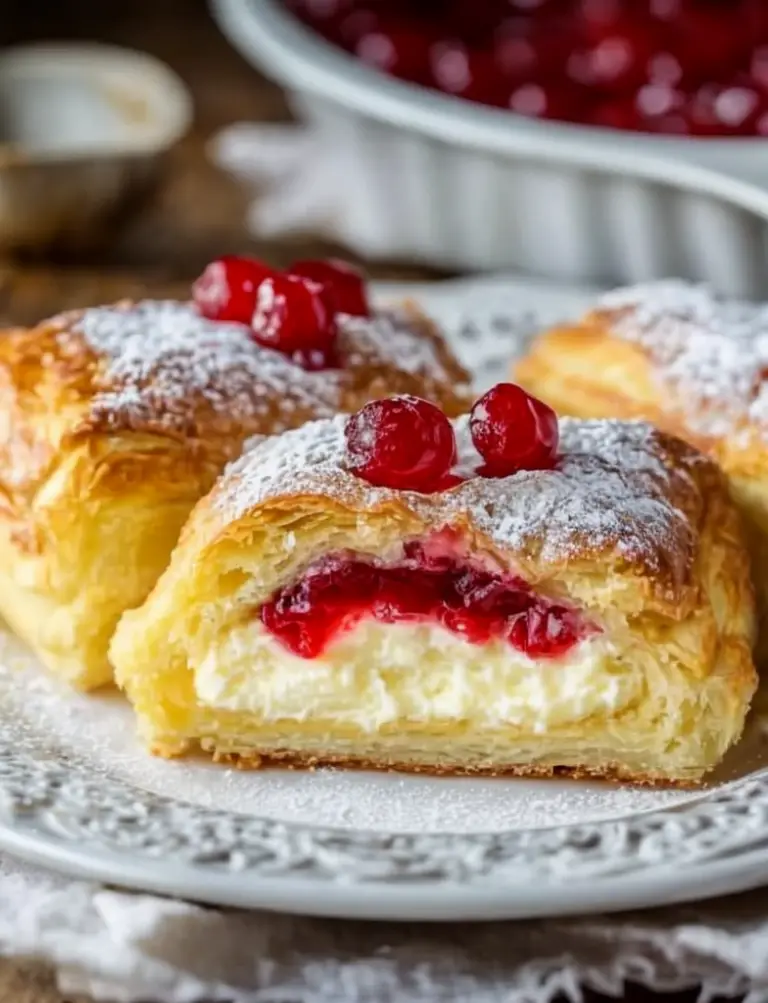 Delicious Cream Cheese and Cherry Danish Recipe Made Easy