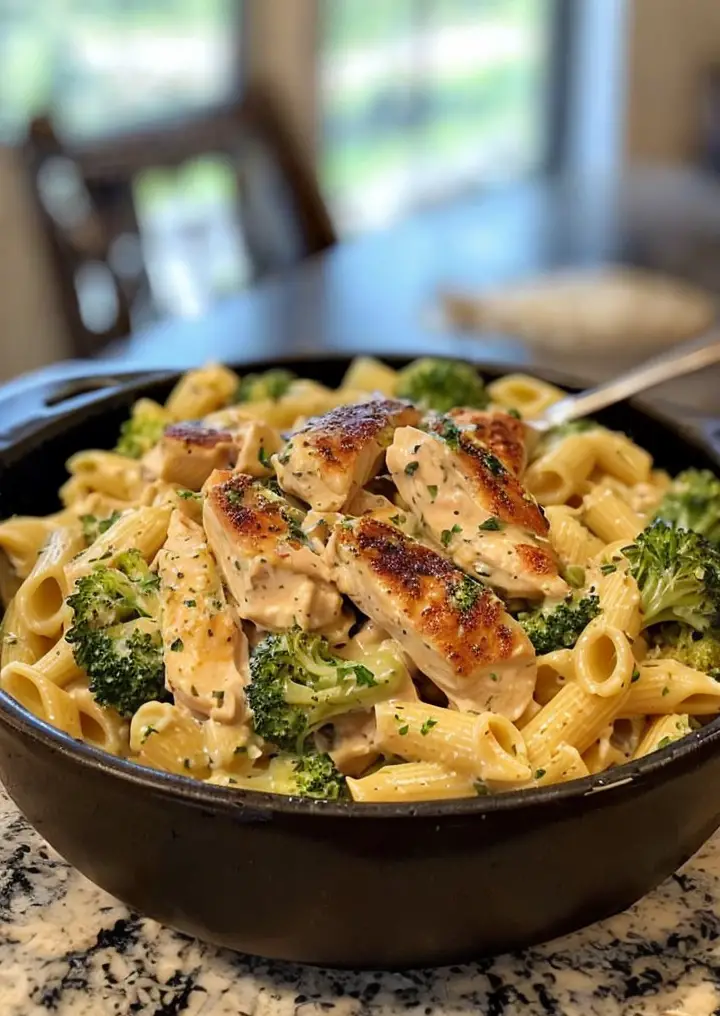 Delicious Creamy Chicken and Broccoli Pasta for Easy Weeknight Dinners