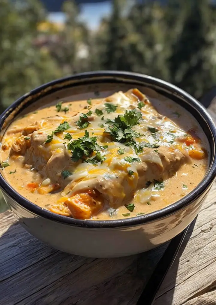 Delicious Creamy Chicken Enchilada Soup Recipe for Cozy Nights