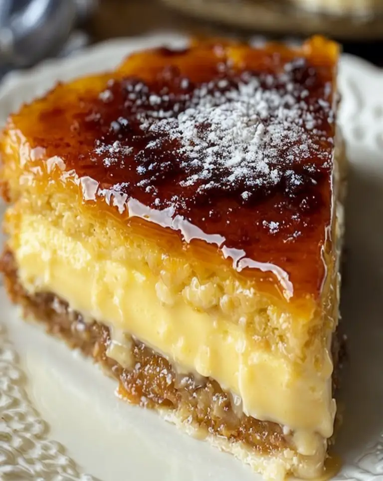 Indulge in Decadent Crème Brûlée Cake: A Luxurious Dessert