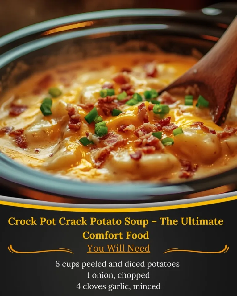 Irresistible Crock Pot Crack Potato: A Creamy, Cheesy Delight