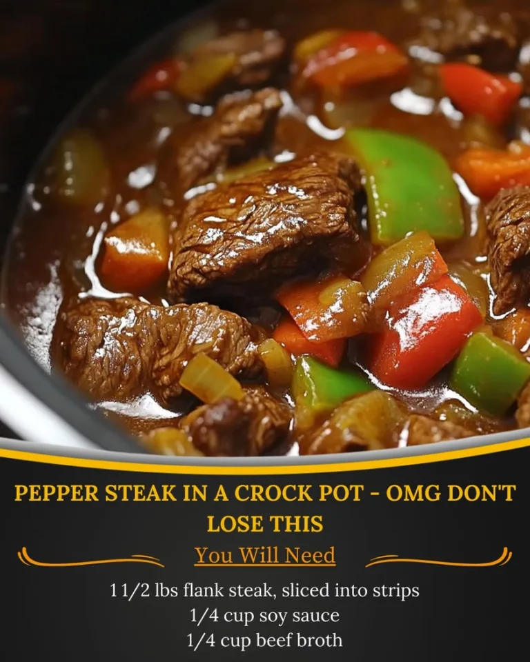 Delicious Crock Pot Pepper Steak Recipe for Easy Weeknight Dinners