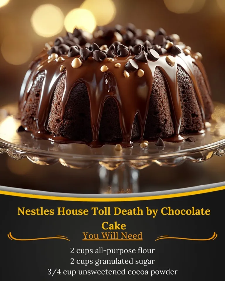 Indulge in Ultimate Nestle Toll House Death by Chocolate Cake