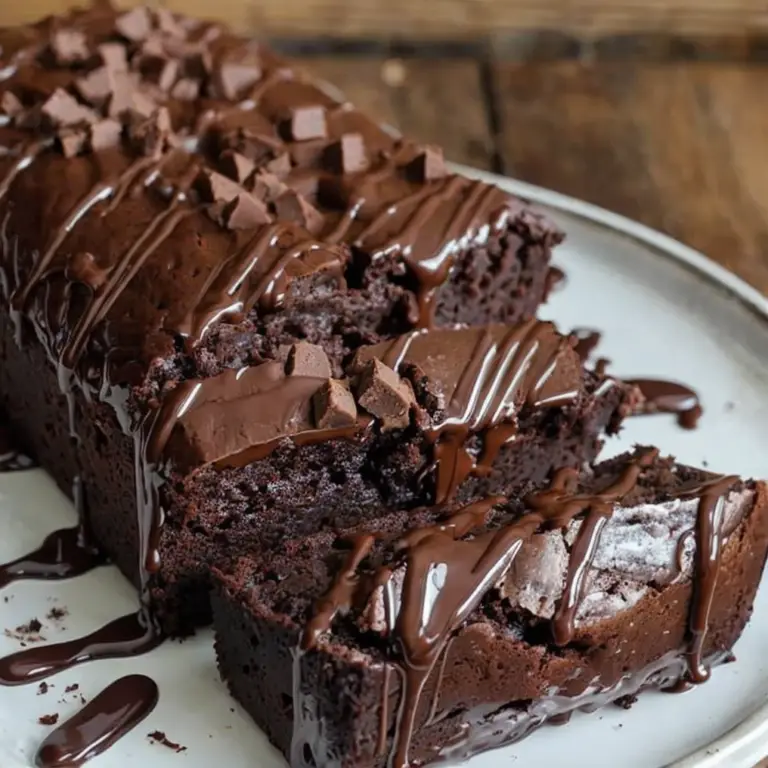 Indulge in Decadent Hot Fudge Brownie Bread Today!
