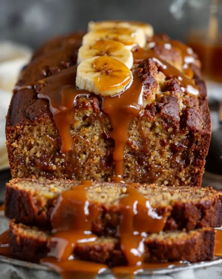 Easy Salted Caramel Banana Bread Recipe for Delicious Indulgence