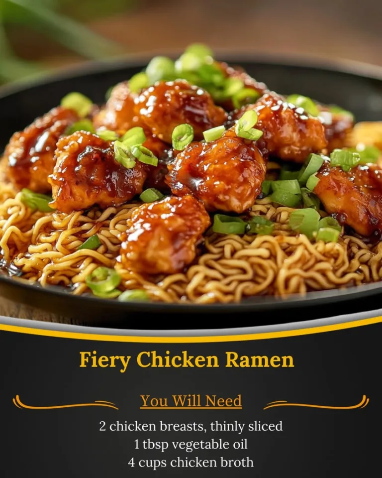 Spice Up Dinner with Fiery Chicken Ramen Recipe