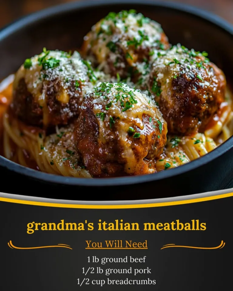 Delicious Grandma’s Italian Meatballs Recipe for Family Dinners