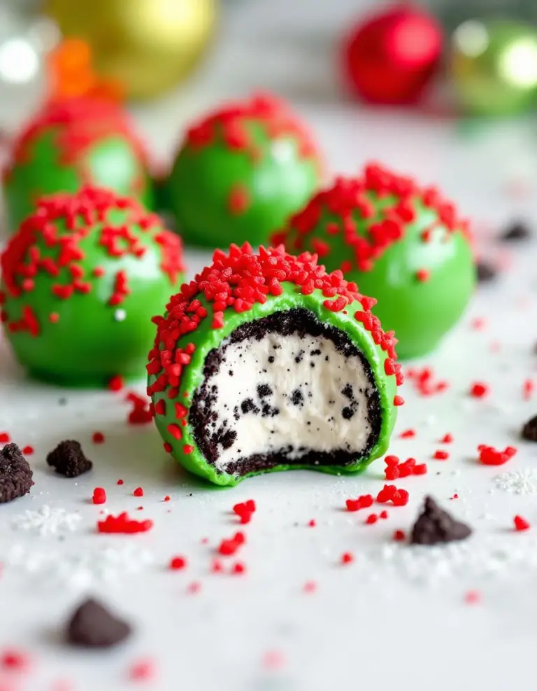 Easy Grinch Oreo Balls Recipe – No-Bake Holiday Treat