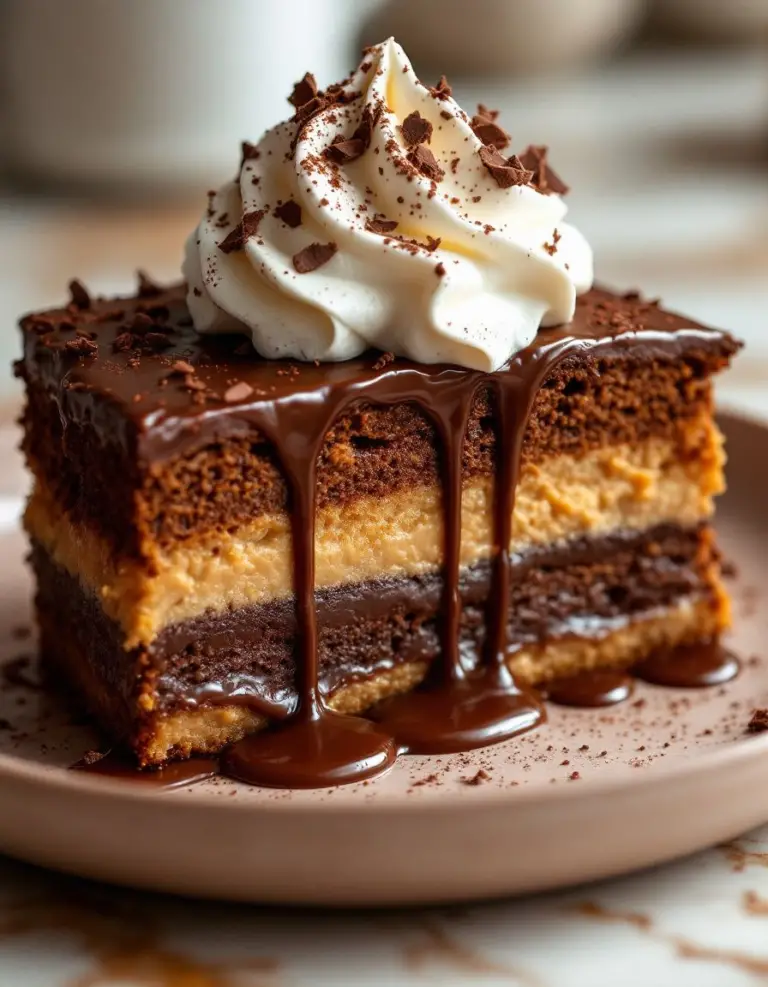 Best Chocolate Peanut Butter Ooey Gooey Cake – Family Favorite
