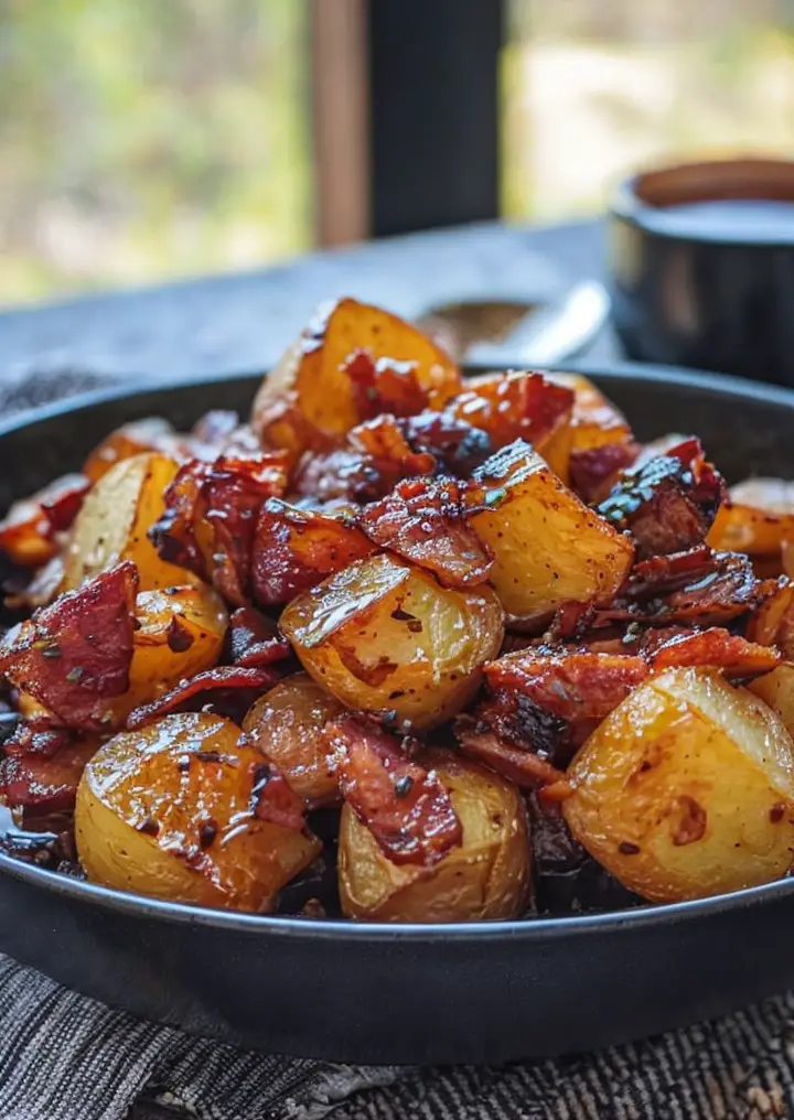 Irresistible Honey Bacon Roasted Potatoes Recipe for Everyone