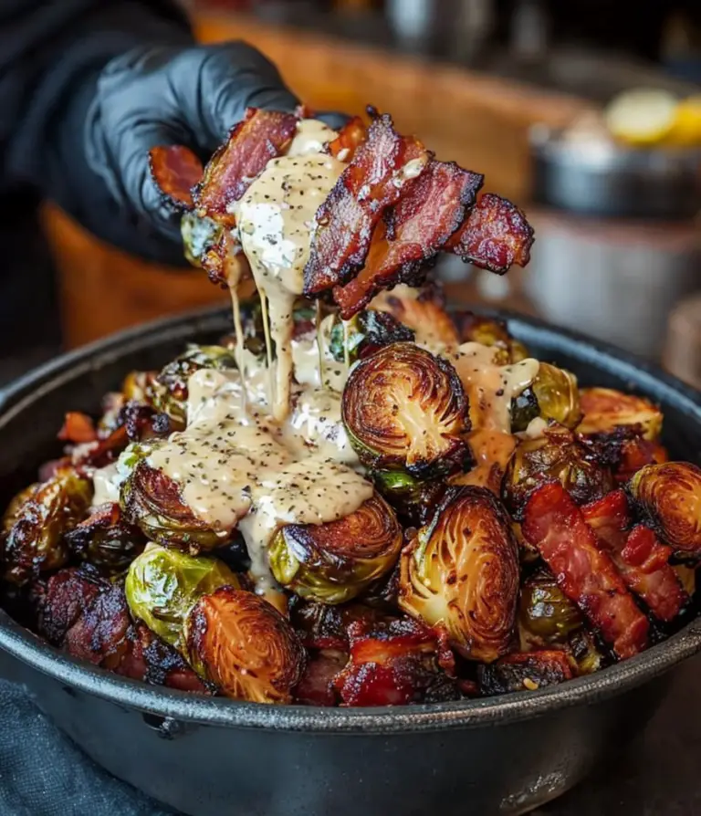 Delicious Honey-Glazed Roasted Brussels Sprouts with Bacon Recipe
