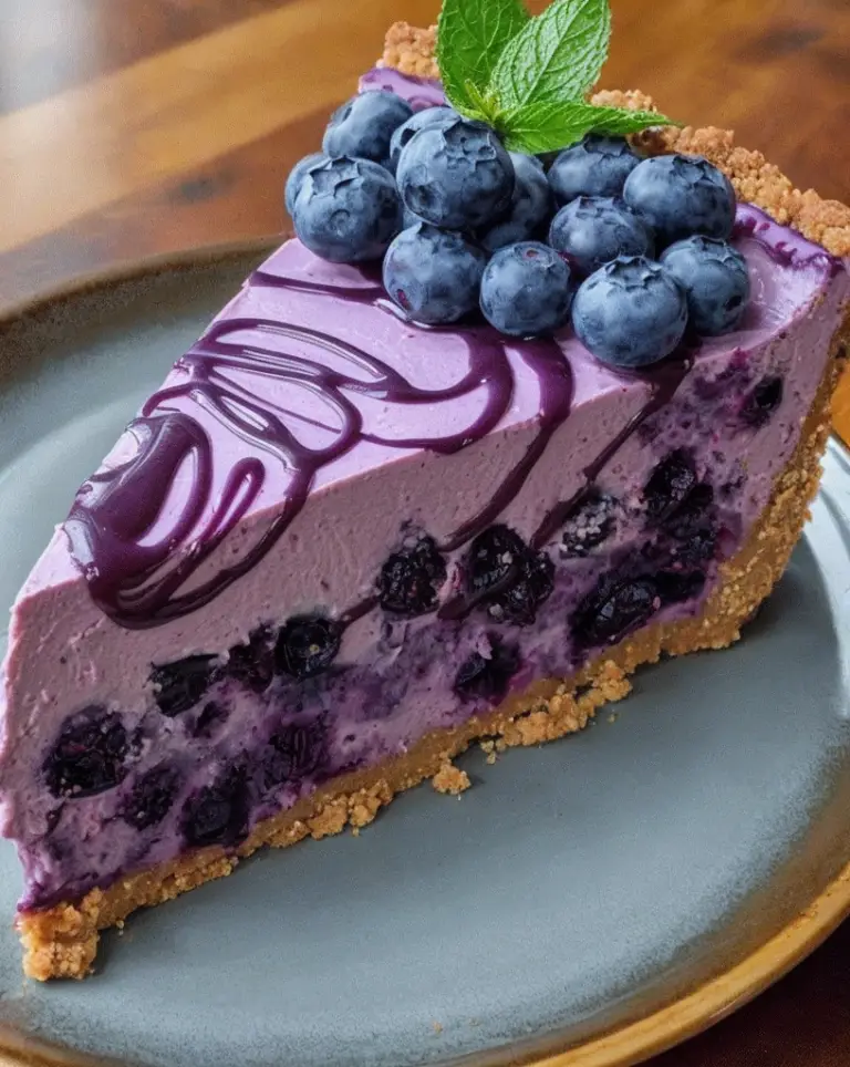 Irresistible No Bake Blueberry Dream Cheesecake Recipe You’ll Love