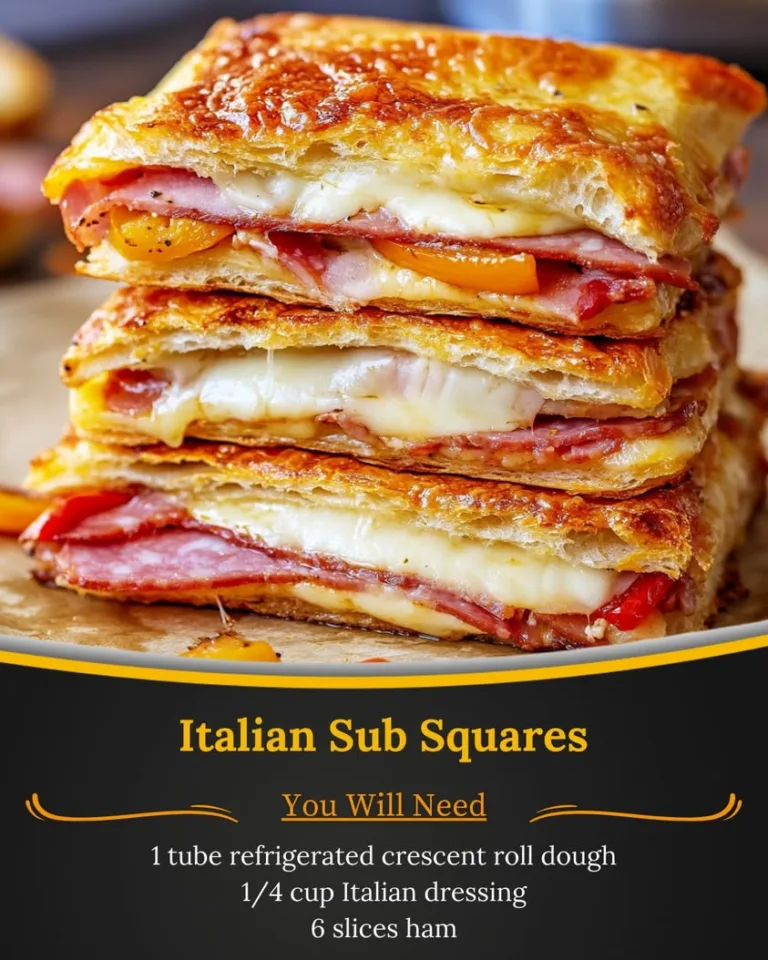 Delicious Italian Sub Squares for the Perfect Party Snack