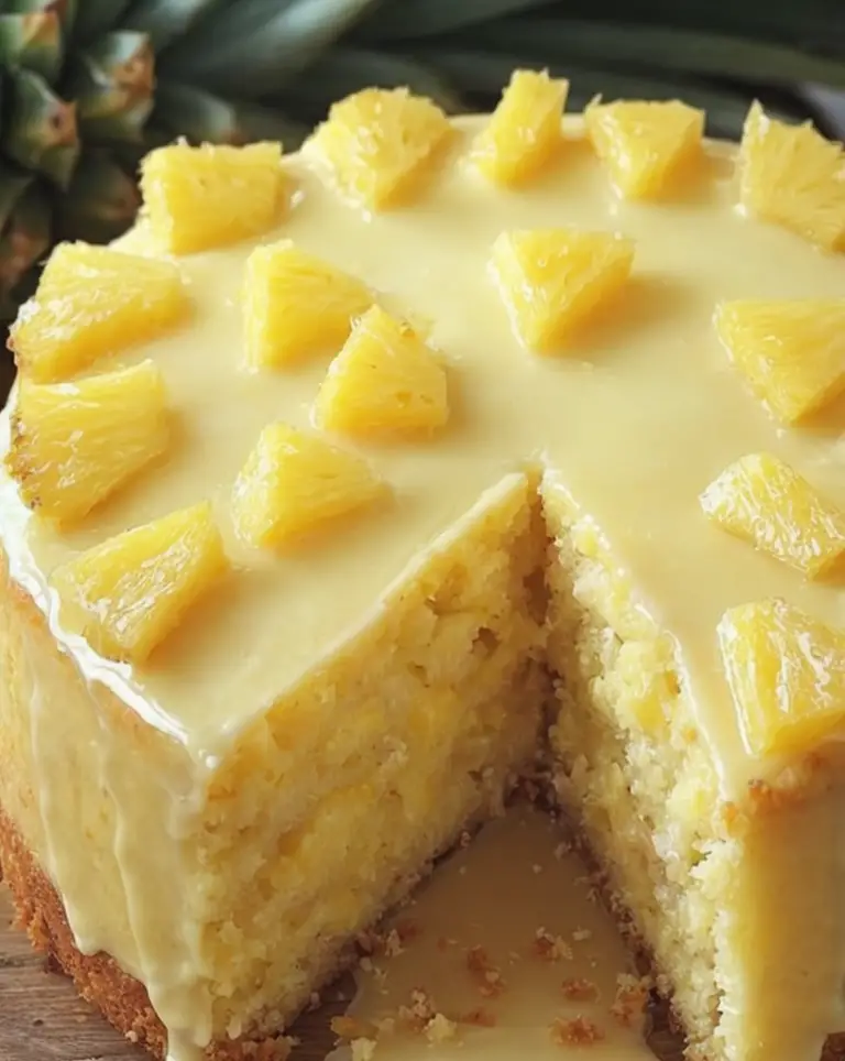 Deliciously Easy Recipe for Juicy Pineapple Cake at Home