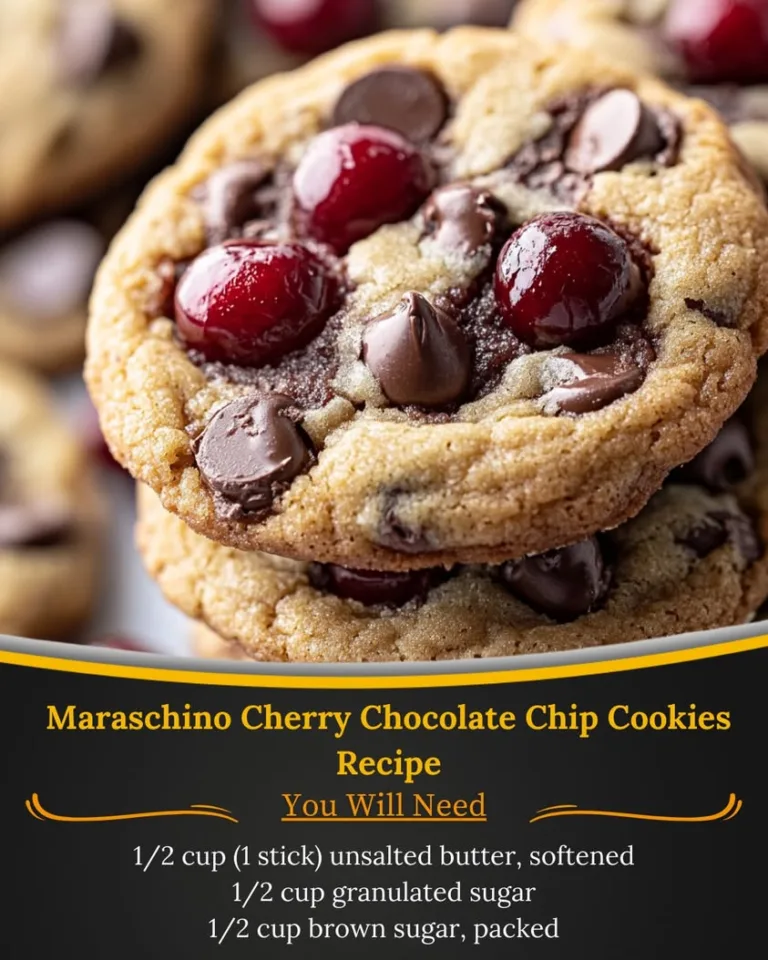 Delicious Maraschino Cherry Chocolate Chip Cookies Recipe to Try