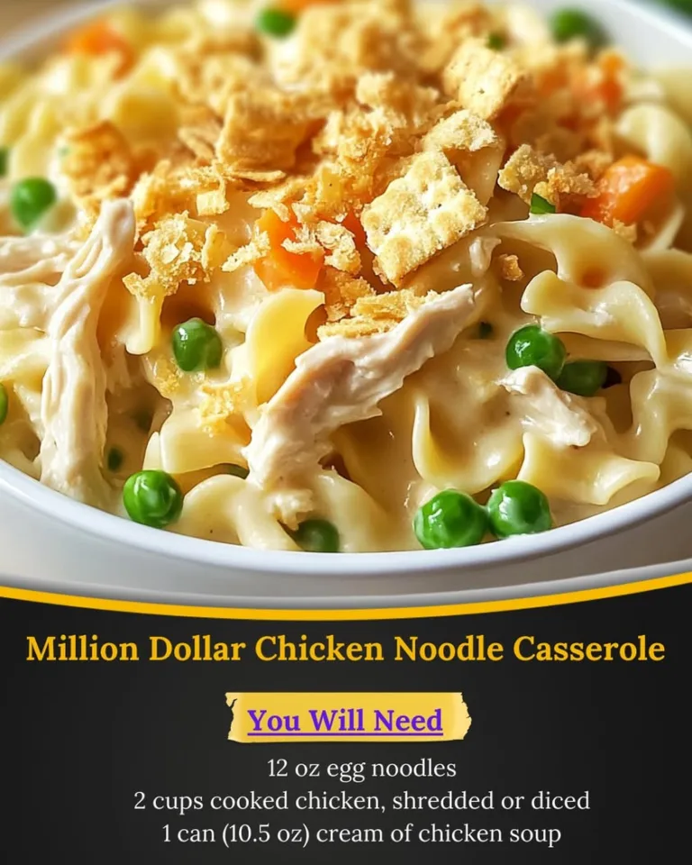 Elevate Dinner with Million Dollar Chicken Noodle Recipe