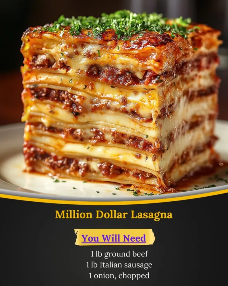 Indulge in Homemade Million Dollar Lasagna for Ultimate Comfort Food
