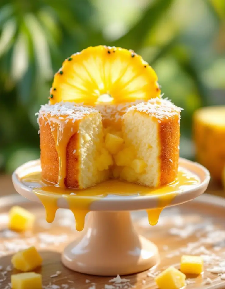 Easy Mini Pineapple Cakes – Ready in 30 Minutes
