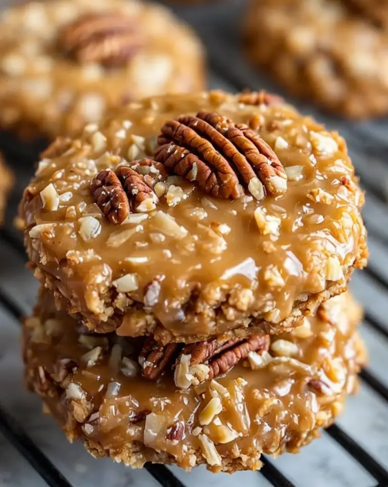 Delicious No Bake Pecan Coconut Praline Cookies Recipe to Try