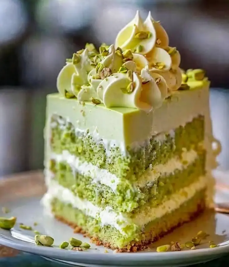 Delicious Pistachio Cream Cake Recipe for Any Occasion