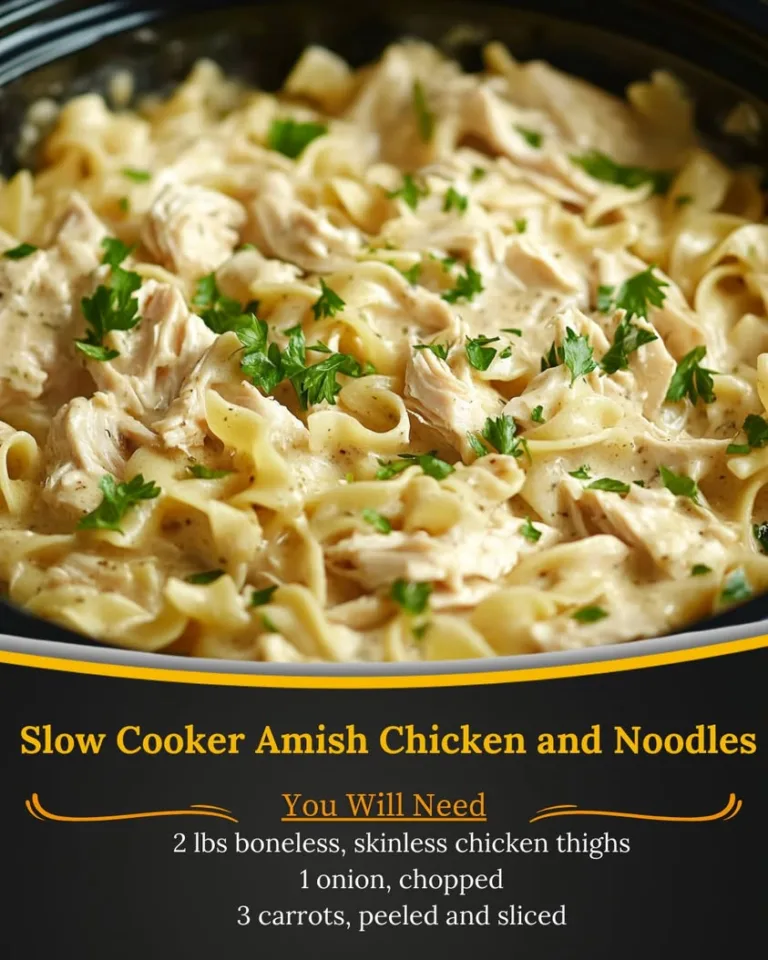 Delicious Slow Cooker Amish Chicken and Noodles Recipe Unveiled
