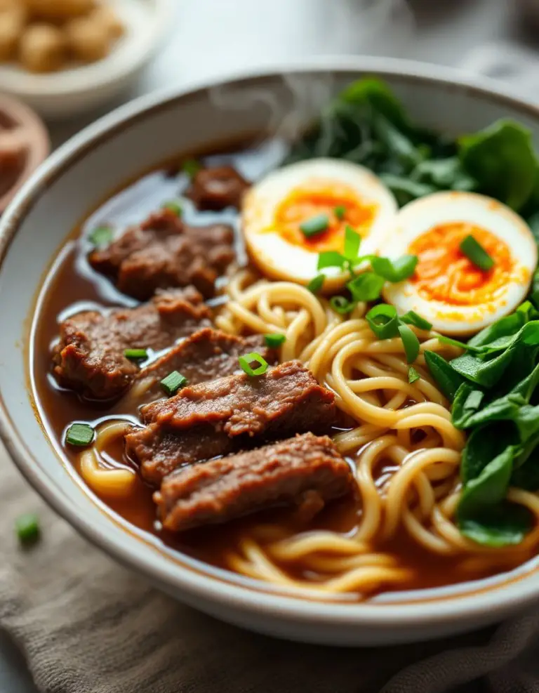 Easy Slow Cooker Beef Ramen – Flavorful Family Favorite
