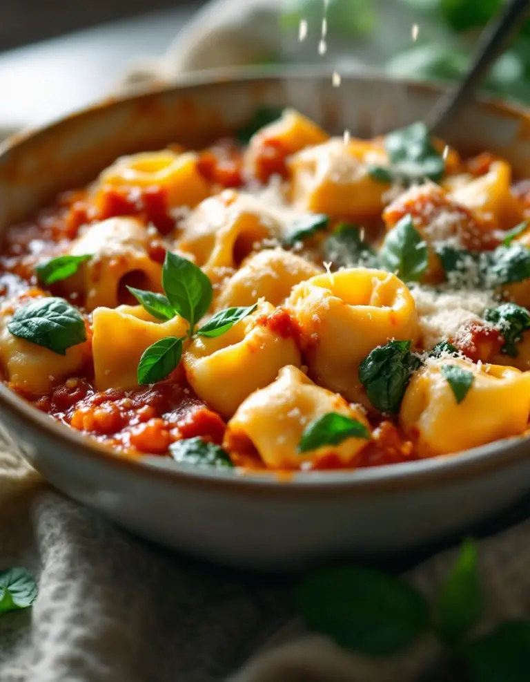 Best Slow Cooker Cheesy Tortellini – A Family Favorite Dinner