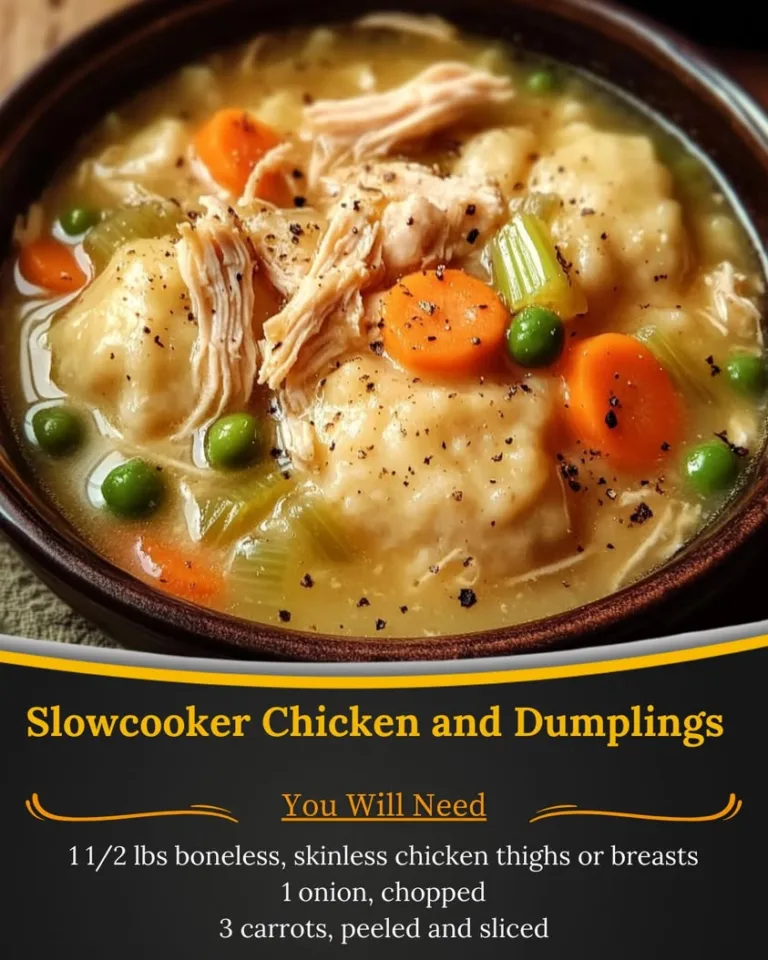 Hearty Slow Cooker Chicken and Dumplings for Effortless Meals