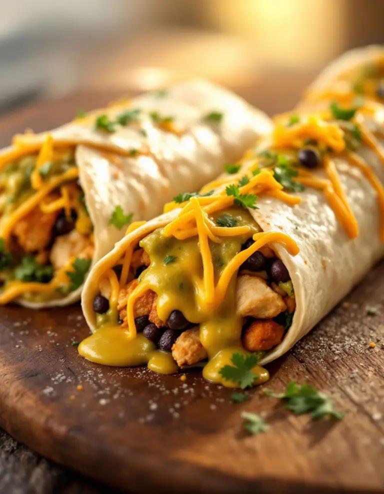 Easy Smothered Honey Lime Chicken Burritos – Family Favorite
