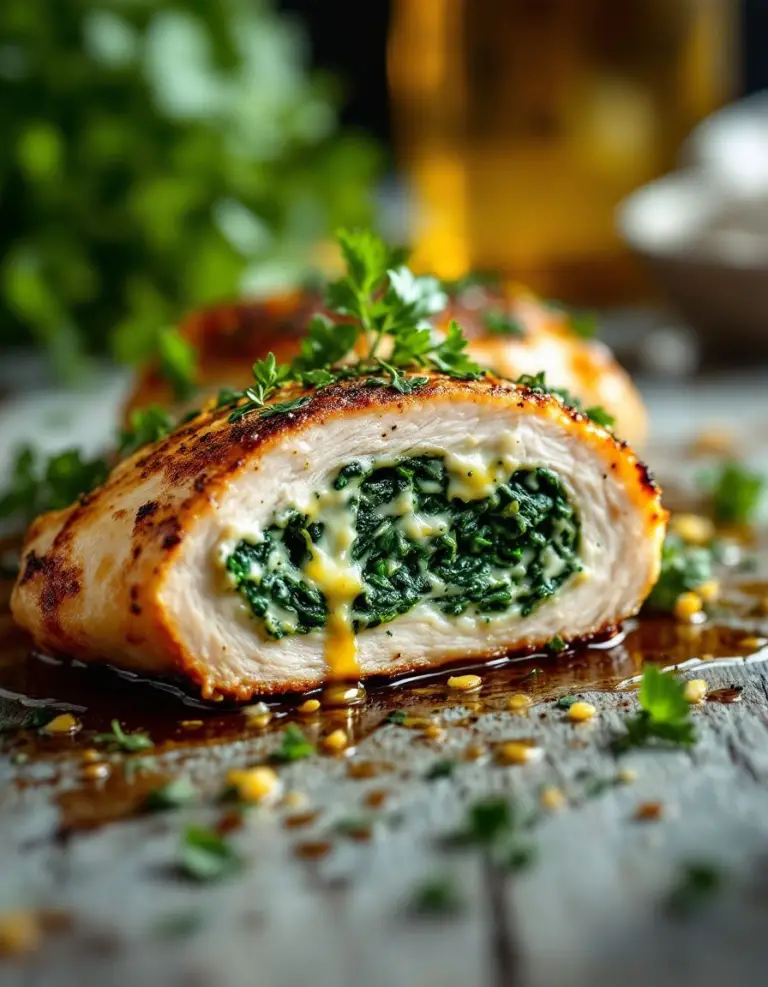 Best Spinach Stuffed Chicken Breast – Juicy & Ready in 30 Mins