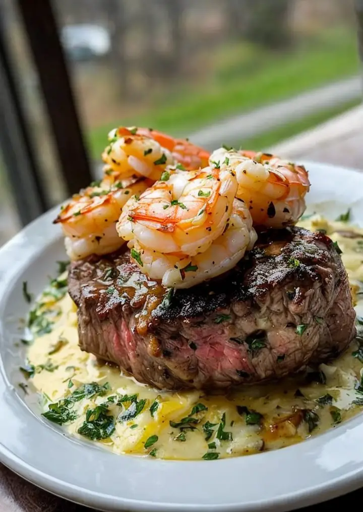 Delicious Steak and Shrimp Scampi Recipe for Seafood Lovers