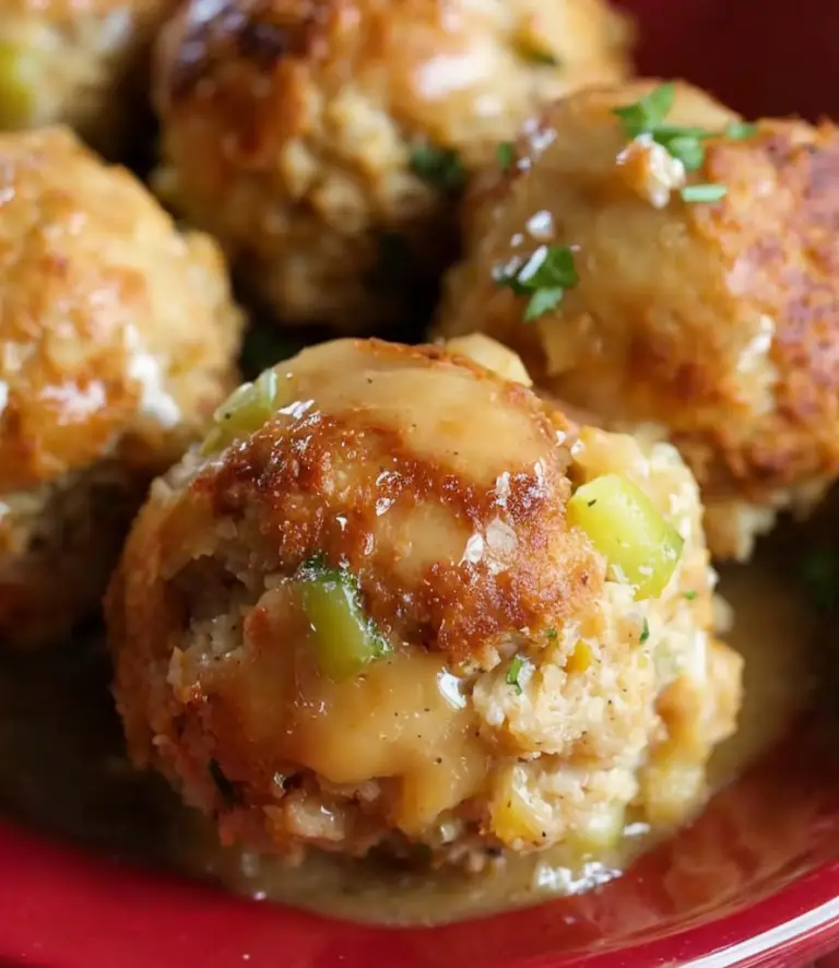 Delicious Turkey Stuffing Balls Recipe Perfect for Holiday Feasts
