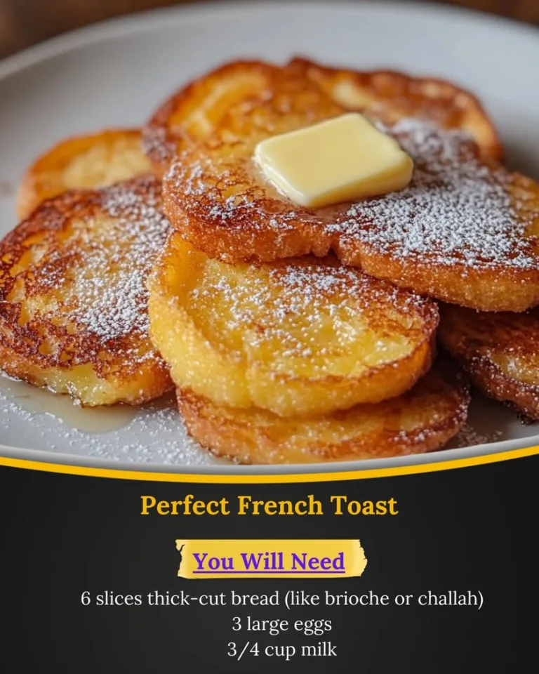 Perfect Golden Custardy French Toast Recipe for Delicious Mornings