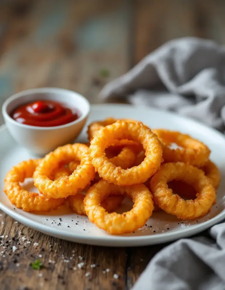Best Air Fryer Frozen Onion Rings – Crispy and Easy