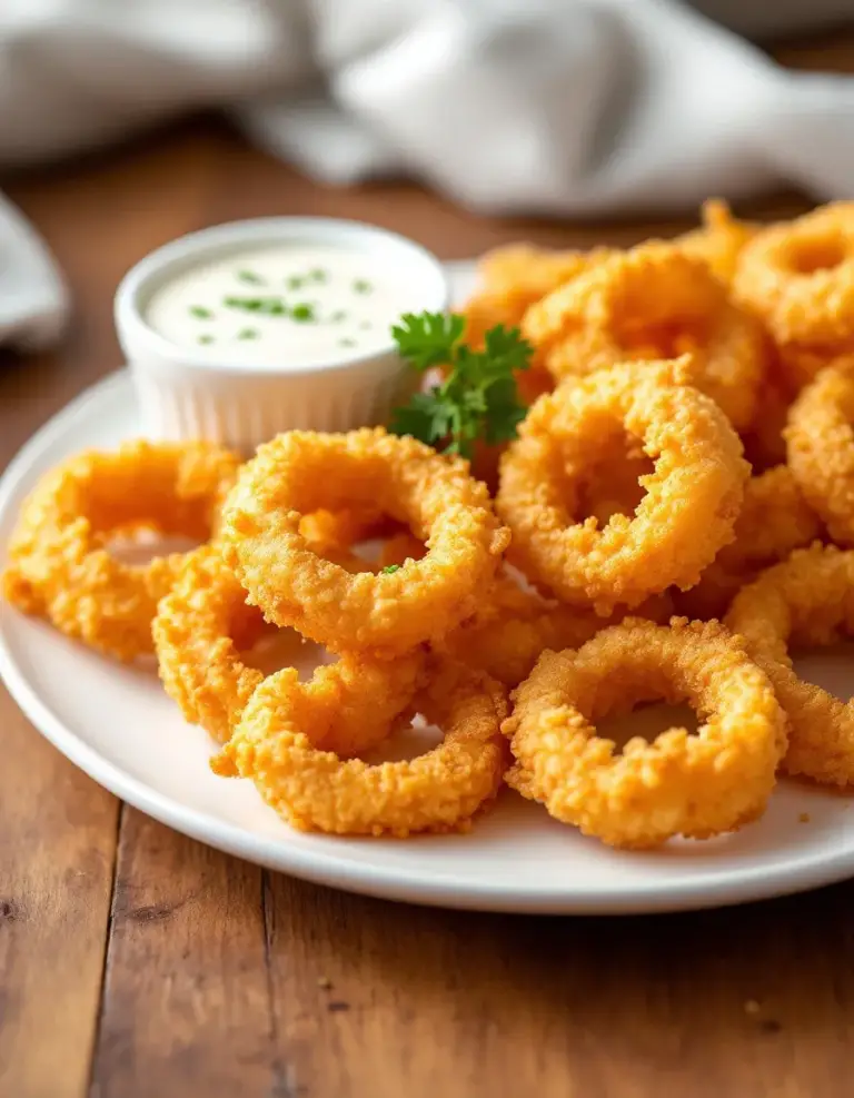Crispy Air Fryer Onion Rings – Easy and Homemade